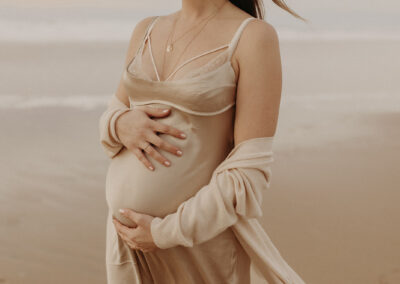 Shooting photos de grossesse réalisé par Lesley S. Photography basé dans Les Landes